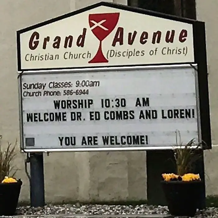 Grand Avenue Christian Church Service Times Bozeman Montana 