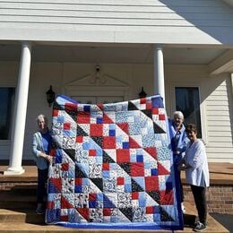 “Texas Our Texas” quilt drawing