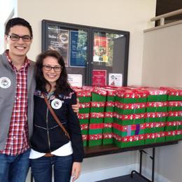 Shoeboxes for Operation Christmas Child