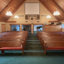 A Frank Smith United Methodist Church interior - photo courtesy of Timothy Ross