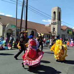 Downtown Medford's own Ballet Folklorico Ritmo Alegre