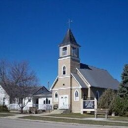 Christ Church Anglican Lutheran Church, Nanton, Alberta, Canada