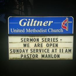 Our church sign