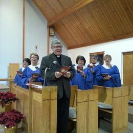 The rector and choir of St. Alban's church