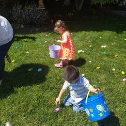 Easter 2018 egg hunt