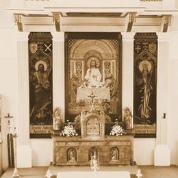 The altar