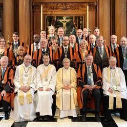 Members of the Guild at the annual Guild Sunday Service in 2016