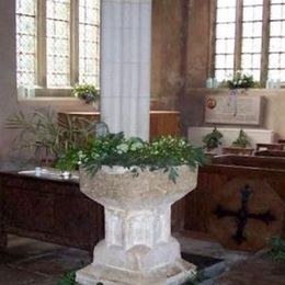 St Mary, Dartington baptismal font