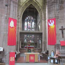 St John's in red