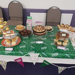 Ready for our Macmillan coffee morning