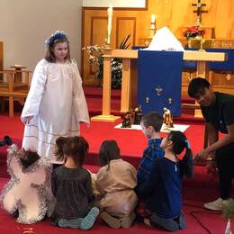 Sunday school Christmas pageant 2019