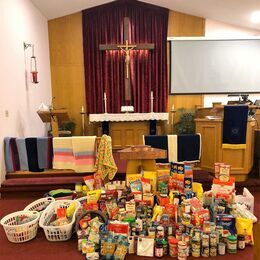 Sundre Faith Lutheran Church contribution to Greenwood Neighbourhood Place - GNP Sundre Santa’s program