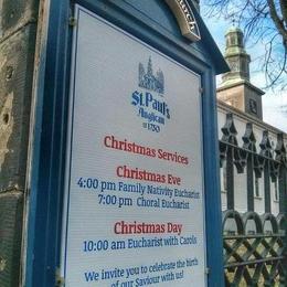 Christmas Services at St. Paul's