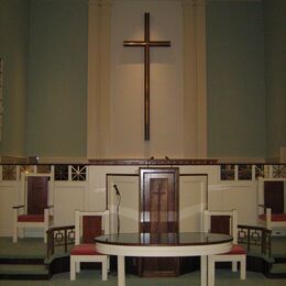 Ruffner Memorial Presbyterian Church interior - photo courtesy of Synod of the Trinity, Mechanicsburg, PA