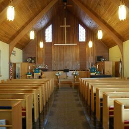 New Life Presbyterian Church interior - photo courtesy of Chuck Leypoldt