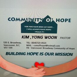 Community of Hope, Vancouver, British Columbia, Canada