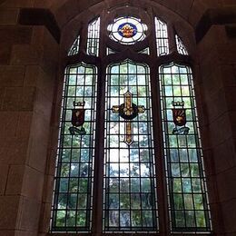 Middlebie Church stained glass window