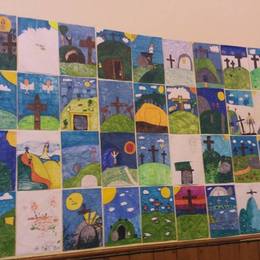 Easter card entries from the children at Strathblane Primary School, 2017