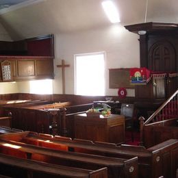 Interior of Auchincruive Church