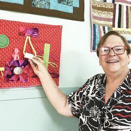 Lennoxville Quilters Guild show - photo courtesy of Matthew McCully