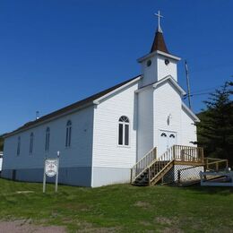 All Saints Anglican Church Wreck Cove, NL - photo courtesy of Bob & Linda Brow