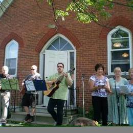 Outdoor Service at Beckwith Baptist