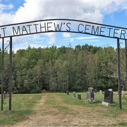 St Matthew's Lutheran Cemetery - photo courtesy Dianne Hunt