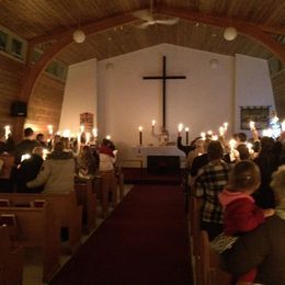 Christmas Eve candlelight service