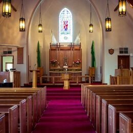 Dunbar Lutheran Church interior