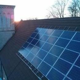 Solar panel installation