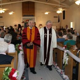 Wedding at Palo Verde Avenue Christian Church Long Beach