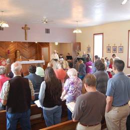 Holy Trinity Church, Mission of St. Helen, Brownsville, Oregon, United States