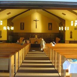 Our Lady of Lourdes church interior