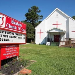 Blenheim Church of God Blenheim SC - photo courtesy of Steve Lindenman