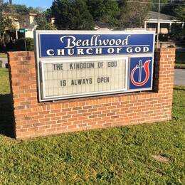 Our church sign:  