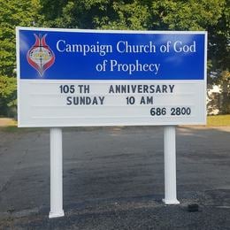 Campaign Church of God of Prophecy, Rock Island, Tennessee, United States