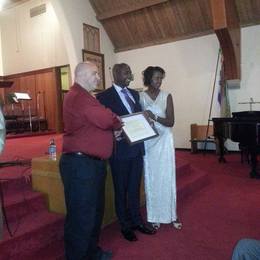 Pastor Emmanuel Musinga is licensed by the Crooked Creek Church in Indianapolis