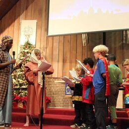 'A Super Christmas' Sunday School Christmas service 2016