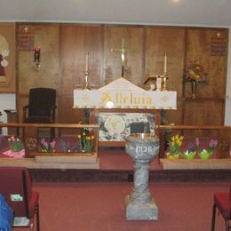 The altar