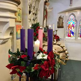 2019 Advent wreath