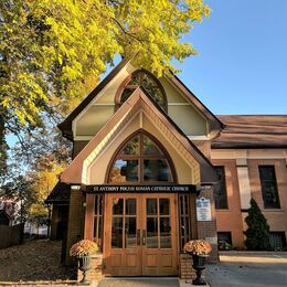 Exterior of St. Anthony's Church in Oakville - photo courtesy of Czeslaw Kolasa