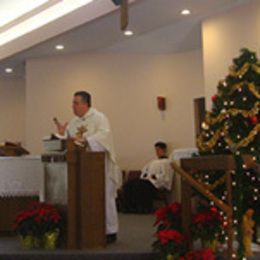 Altar at Christmas