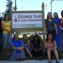 George Vari residence sign