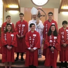 Confirmation at St Francis of Assisi 2019