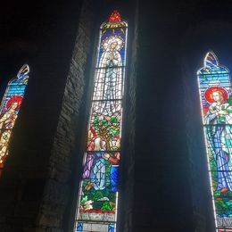 Stained glass window