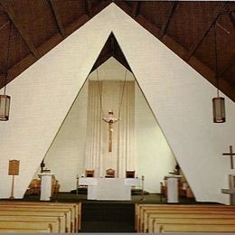 Interior of Immaculate Heart of Mary Church