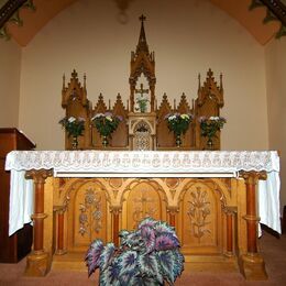 The altar