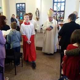 Visit of Bishop Peter