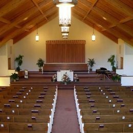 Inside Kosmosdale Baptist Church