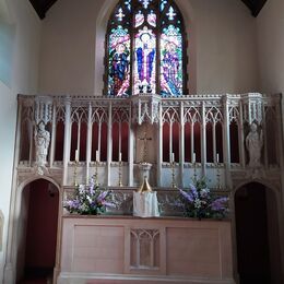 The altar